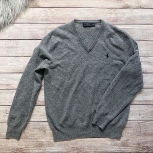 Polo Ralph Lauren Men's V-neck Sweater Wool